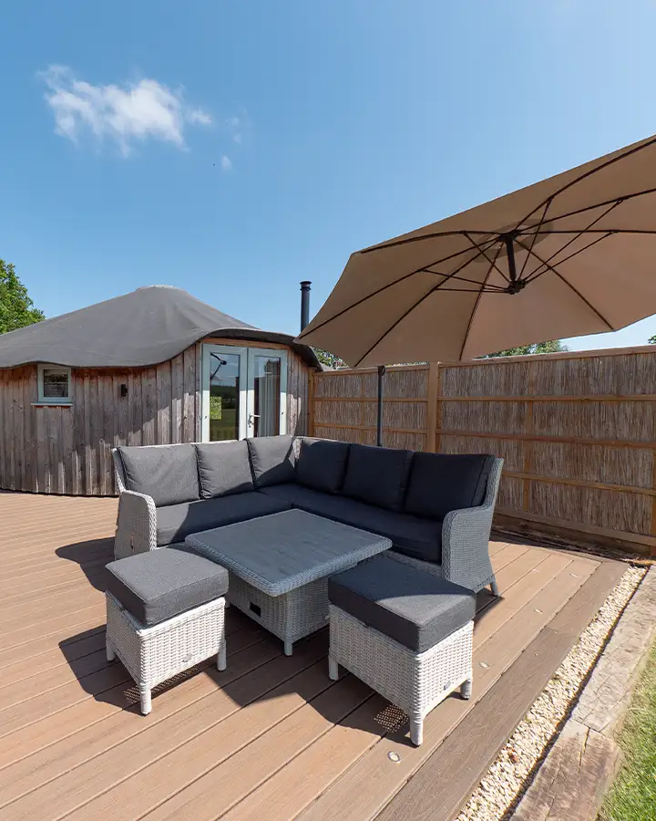 outdoor Seating Glamping Norwich